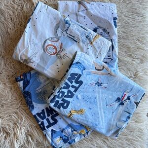4 Star Wars pillowcases Pottery Barn